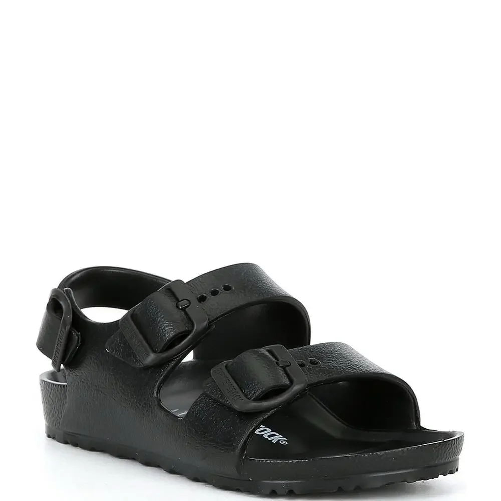 Birkenstock Kids 27 US 9 Milano Eva Sandals Shoes Black Beach Waterproof Shoes